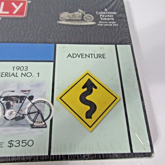 Monopoly Harley-Davidson Live to Ride Edition Parker Brothers 2000 Sealed New - Picture 6 of 12